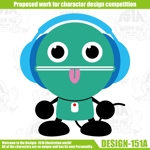 DESIGN-151A (non-wataboushi)さんの音楽系WEBサービスのサイト内で使用するキャラクター募集への提案