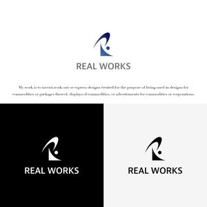 KT (KANJI01)さんの建設会社 REAL WORKSのロゴへの提案