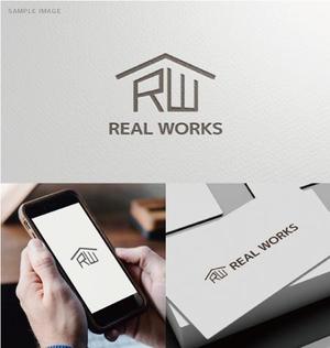 SAITO DESIGN (design_saito)さんの建設会社 REAL WORKSのロゴへの提案