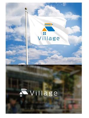 KR-design (kR-design)さんの学習コミュニティ「Village」のロゴへの提案