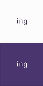 designdesign (designdesign)さんのセミパーソナルジム「ing」のロゴへの提案