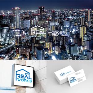 筒井淳二 (0909jt2021)さんの建設会社 REAL WORKSのロゴへの提案