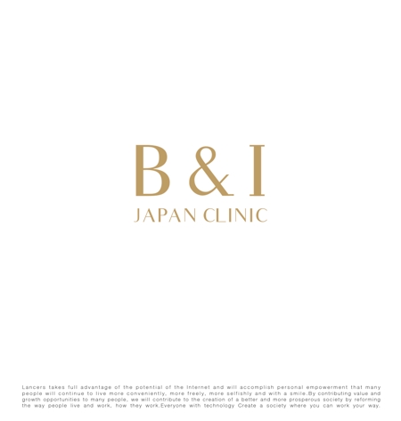 tog_design (tog_design)さんのB＆I　JAPAN　CLINIC　のロゴコンペへの提案