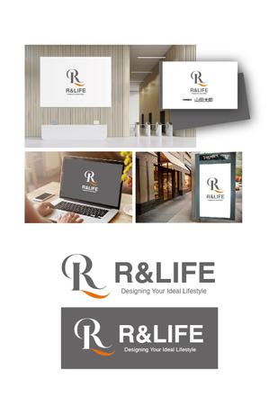 K-J (king_j)さんのリフォーム、不動産仲介を行う会社「R&LIFE 」の会社ロゴへの提案