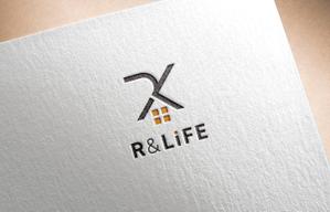 はぐれ (hagure)さんのリフォーム、不動産仲介を行う会社「R&LIFE 」の会社ロゴへの提案
