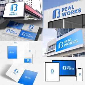 WORDRESSIN' (conando1200)さんの建設会社 REAL WORKSのロゴへの提案