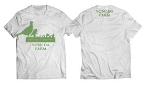 C DESIGN (conifer)さんの農場スタッフ用のTシャツデザインへの提案