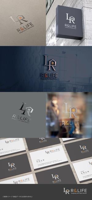 shirokuma_design (itohsyoukai)さんのリフォーム、不動産仲介を行う会社「R&LIFE 」の会社ロゴへの提案