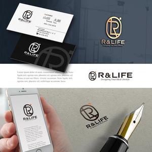 drkigawa (drkigawa)さんのリフォーム、不動産仲介を行う会社「R&LIFE 」の会社ロゴへの提案