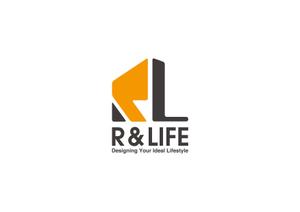 AD-Y (AD-Y)さんのリフォーム、不動産仲介を行う会社「R&LIFE 」の会社ロゴへの提案