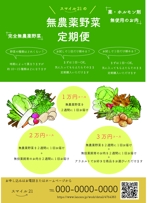 s.kurozumi (s_kurozumi)さんの産地直送野菜の通販サイト「スマイル２１」のチラシへの提案