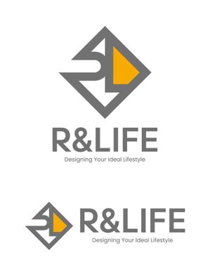 tsujimo (tsujimo)さんのリフォーム、不動産仲介を行う会社「R&LIFE 」の会社ロゴへの提案