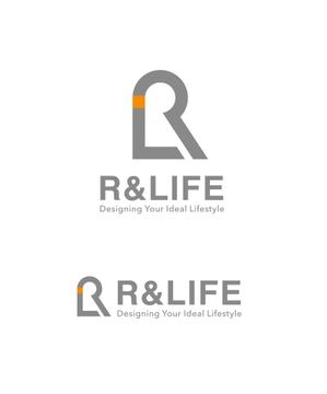 horieyutaka1 (horieyutaka1)さんのリフォーム、不動産仲介を行う会社「R&LIFE 」の会社ロゴへの提案