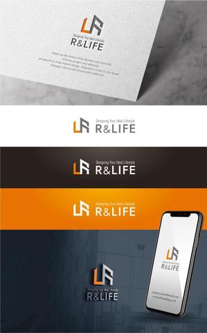 happiness_design (happiness_design)さんのリフォーム、不動産仲介を行う会社「R&LIFE 」の会社ロゴへの提案