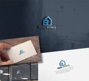 RYUNOHIGE (yamamoto19761029)さんの建設会社 REAL WORKSのロゴへの提案