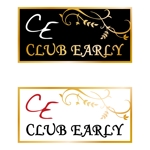 dorudoruさんの「CLUB EARLY」のロゴ作成への提案