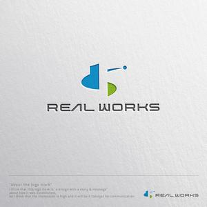 ヴェルデザイン (sklibero)さんの建設会社 REAL WORKSのロゴへの提案