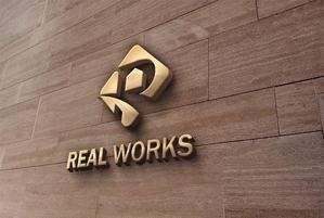 haruru (haruru2015)さんの建設会社 REAL WORKSのロゴへの提案