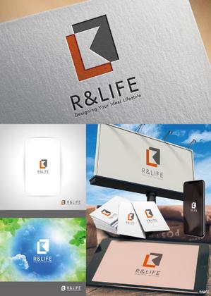 k_31 (katsu31)さんのリフォーム、不動産仲介を行う会社「R&LIFE 」の会社ロゴへの提案