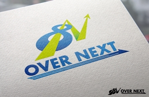 99R+design. (lapislazuli_99)さんの株式会社OVER NEXTのロゴへの提案