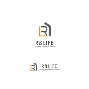 スタジオきなこ (kinaco_yama)さんのリフォーム、不動産仲介を行う会社「R&LIFE 」の会社ロゴへの提案