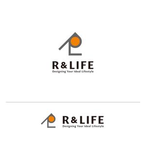 suz_graphic (suz_graphic)さんのリフォーム、不動産仲介を行う会社「R&LIFE 」の会社ロゴへの提案