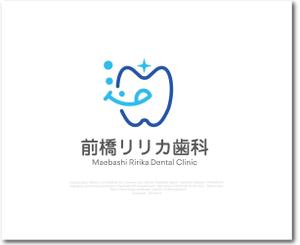 Q-Design (cats-eye)さんの新規開業歯科のロゴ作成依頼への提案