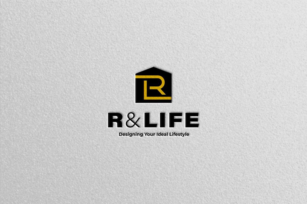 リフォーム、不動産仲介を行う会社「R&LIFE 」の会社ロゴ