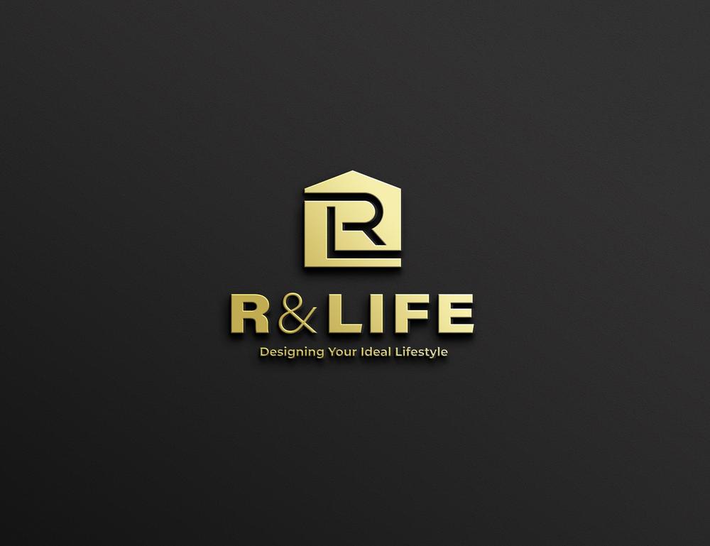 リフォーム、不動産仲介を行う会社「R&LIFE 」の会社ロゴ