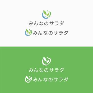 D . l a b o (becky_)さんの障がい者就労支援・水耕栽培事業「みんなのサラダ」のロゴマーク作成への提案