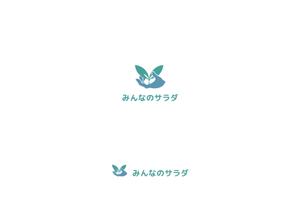 赤星　光流 (yukikaze0213)さんの障がい者就労支援・水耕栽培事業「みんなのサラダ」のロゴマーク作成への提案
