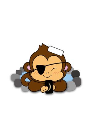 ANCS (AncLlc)さんのさる　猿のイラストへの提案
