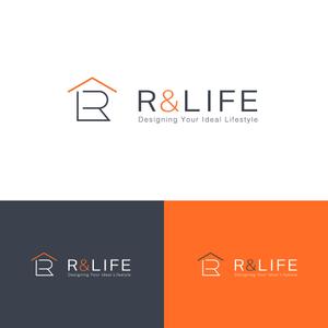 Arimasa design (arimasa_0923)さんのリフォーム、不動産仲介を行う会社「R&LIFE 」の会社ロゴへの提案