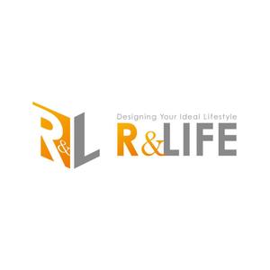 growth (G_miura)さんのリフォーム、不動産仲介を行う会社「R&LIFE 」の会社ロゴへの提案