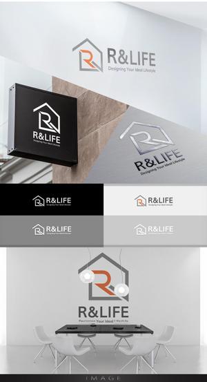 Cobalt Blue (Cobalt_B1ue)さんのリフォーム、不動産仲介を行う会社「R&LIFE 」の会社ロゴへの提案