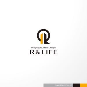 ＊ sa_akutsu ＊ (sa_akutsu)さんのリフォーム、不動産仲介を行う会社「R&LIFE 」の会社ロゴへの提案