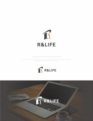 はなのゆめ (tokkebi)さんのリフォーム、不動産仲介を行う会社「R&LIFE 」の会社ロゴへの提案