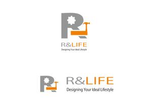 T98 (t98-k)さんのリフォーム、不動産仲介を行う会社「R&LIFE 」の会社ロゴへの提案