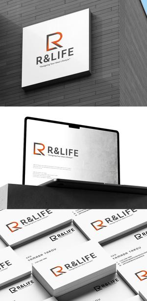 BUTTER GRAPHICS (tsukasa110)さんのリフォーム、不動産仲介を行う会社「R&LIFE 」の会社ロゴへの提案