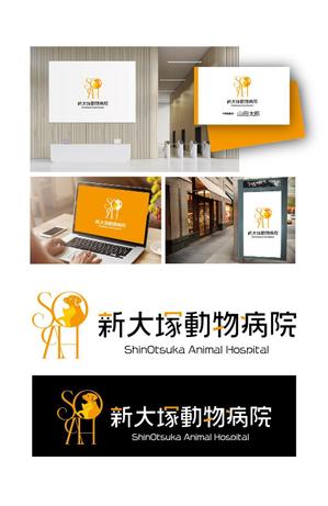 K-J (king_j)さんの新規開業「新大塚動物病院」のロゴへの提案