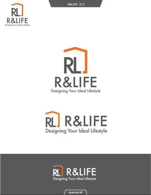 queuecat (queuecat)さんのリフォーム、不動産仲介を行う会社「R&LIFE 」の会社ロゴへの提案