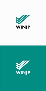 designdesign (designdesign)さんの外国人リクルート会社Wing inter national Japan   (Win JP)企業ロゴへの提案