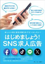 sunDesign (sunDesign)さんのA4両面：ウェブサービス販促フライヤーのデザイン【採用者様には継続的な相談案件あり】への提案