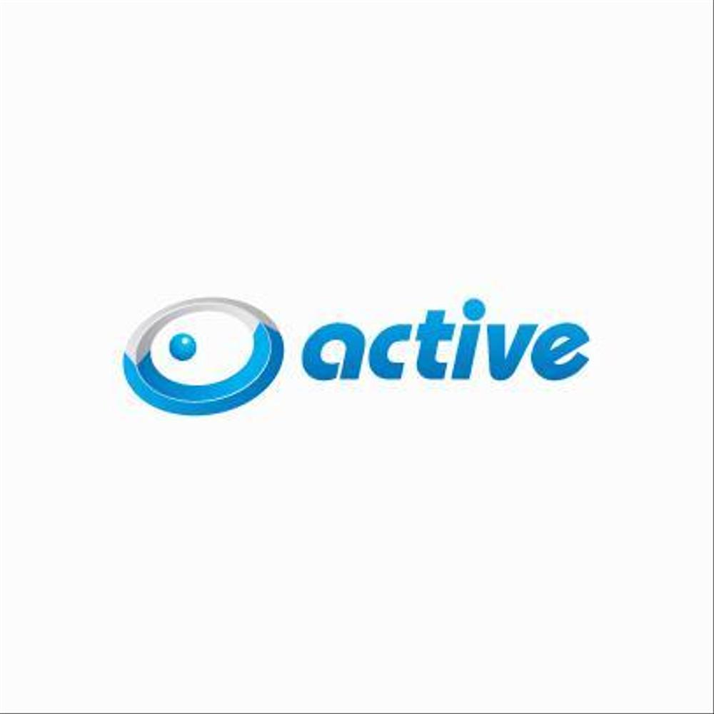 「Activeまたはactive」のロゴ作成