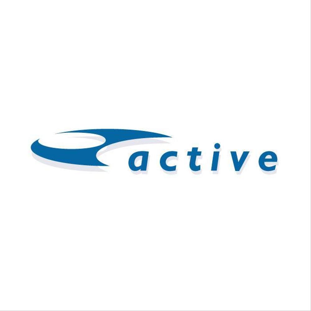 「Activeまたはactive」のロゴ作成