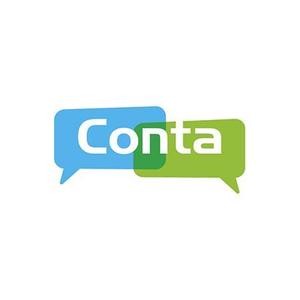 さんの「Conta」のロゴ作成への提案