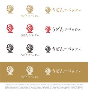 tog_design (tog_design)さんのうどん専門店「うどんでペッシェ」のロゴマークの作成依頼への提案