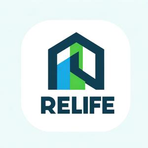 雨と月見団子 ()さんの株式会社RELIFEのロゴ、社章にも使用への提案