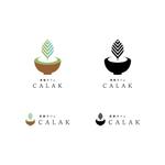 BUTTER GRAPHICS (tsukasa110)さんの「薬膳カフェ　CALAK」　　のロゴへの提案