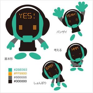 イラストレーター　浅野文彦 (artmigo)さんの音楽系WEBサービスのサイト内で使用するキャラクター募集への提案